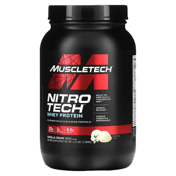 Muscletech Nitro Tech Whey Protein Vanilla 2lbs